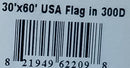30'x60' USA 600D American flag 300D Nylon Rough Tex Polyester 30x60 Feet
