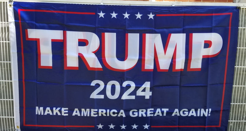 Trump 2024 MAKE AMERICA GREAT AGAIN MAGA Flag 3X5 ROUGH TEX 150D Nylon double sided banner