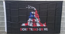 Black Gadsden Red White Blue Dont Tread on Me 3'x5' Flag Rough Tex® 68D