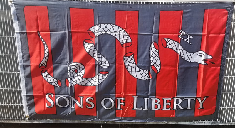 SONS OF LIBERTY original TEXAS RATTLESNAKE 3'x5' Rough Tex ® 100D Flags 1776