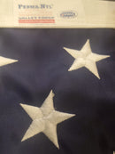 USA Flag Valley Forge Best Commercial Grade 100% Cotton 3'x5' American embroidered stars & sewn stripes Made In U.S.A.