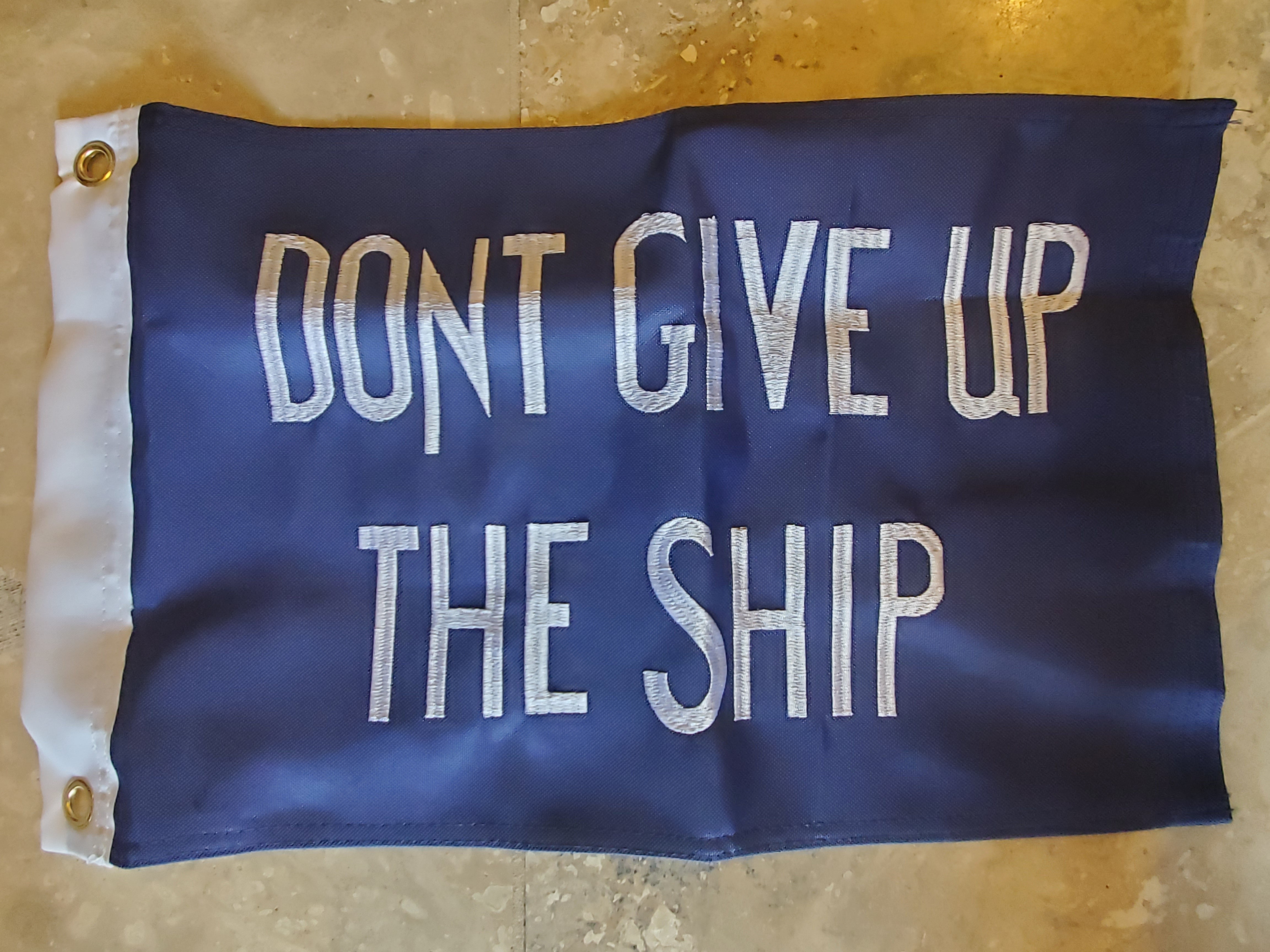 Commodore Perry Flag 1776 Boat Size Banner 12''X18'' Rough Tex® 210D N