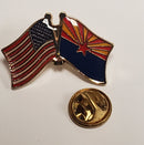 USA Arizona Lapel Pin American AZ State Flag Pins