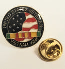 United States Vietnam Veteran War Ribbon Lapel Pin American Military USA