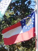 Georgia Official State Flag 2x3 Feet Nylon