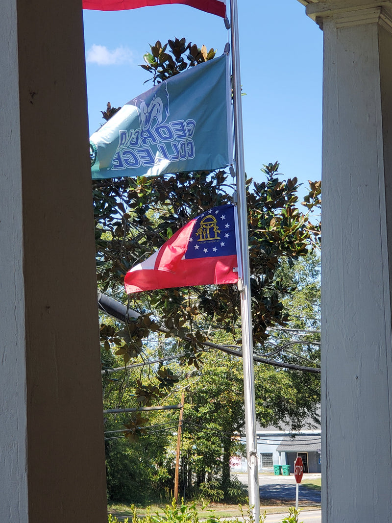 Georgia Official State Flag 3x5 Feet Nylon
