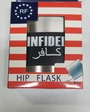 Infidel American Black Flag Flask Stainless Steel 6 Ounce Gift Set