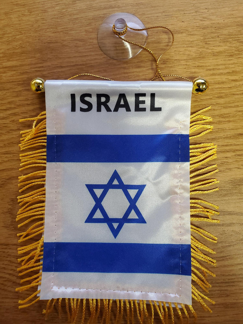 Israel Flag Mini Banner