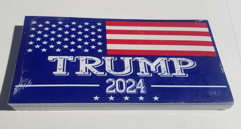 Trump 2024 American Vintage Official Bumper Sticker Made in USA