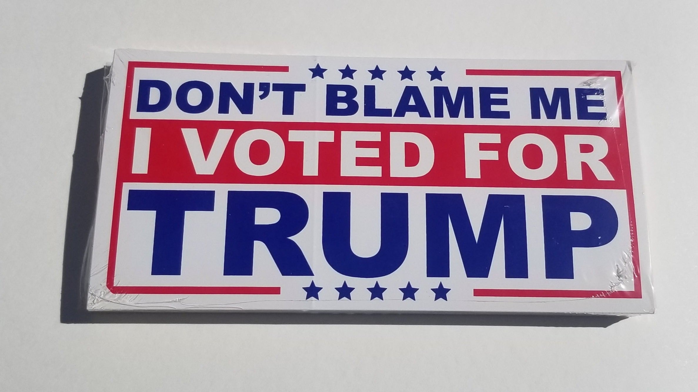 Don't Blame Me I Voted for Trump 2024 Patriot American Bumper Sticker