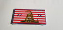 First Navy Jack 1776 Don't Tread On Me Gadsden Made in USA 3.75"x7.5" American Bumper Sticker