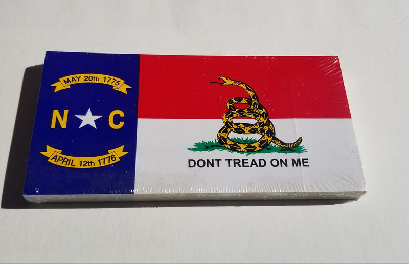 North Carolina Gadsden Bumper Sticker