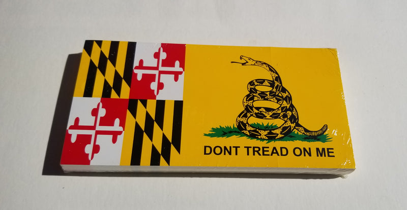 Maryland Gadsden Bumper Sticker