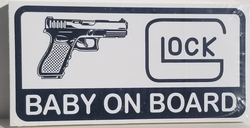 Glock Baby On Board - Bumper Sticker