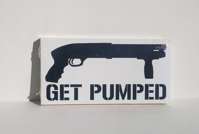 Get Pumped Bumper Sticker