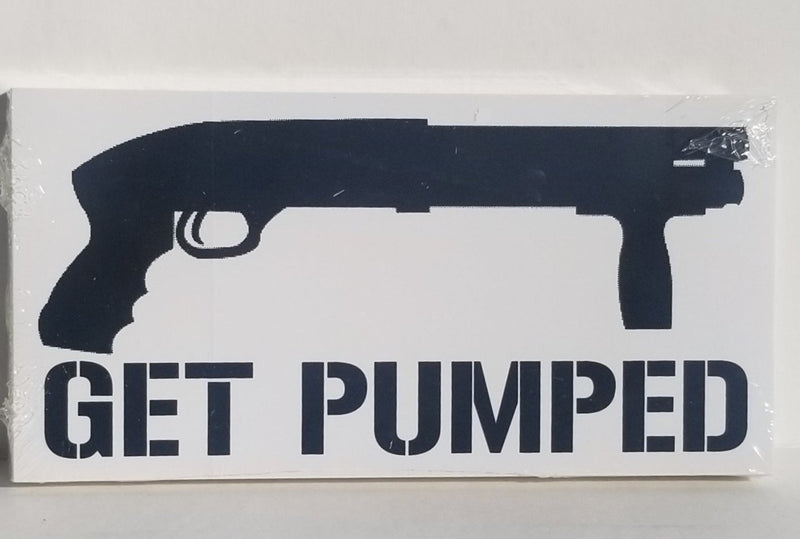 Get Pumped - Bumper Sticker