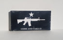 Come And Take It M4 Gonzales Black Bumper Sticker