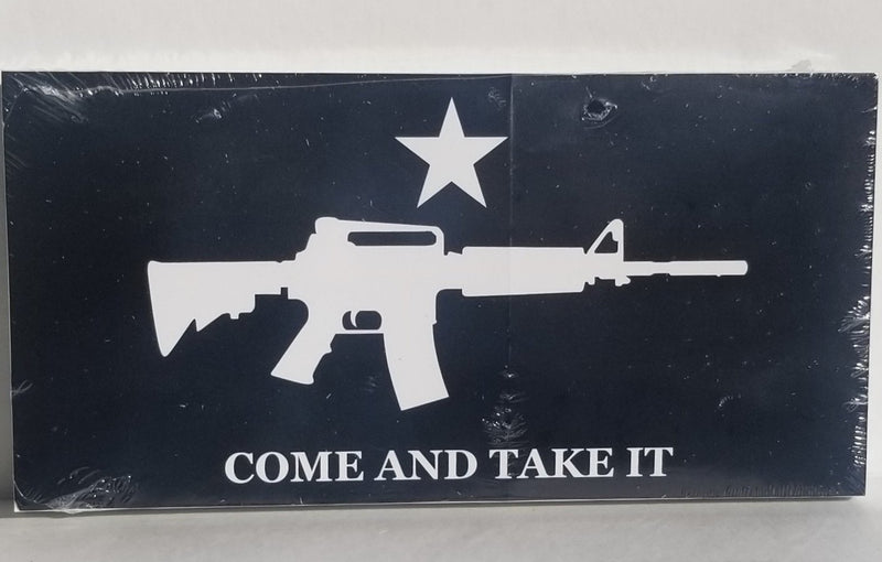 COME and TAKE IT m4  Bumper Sticker