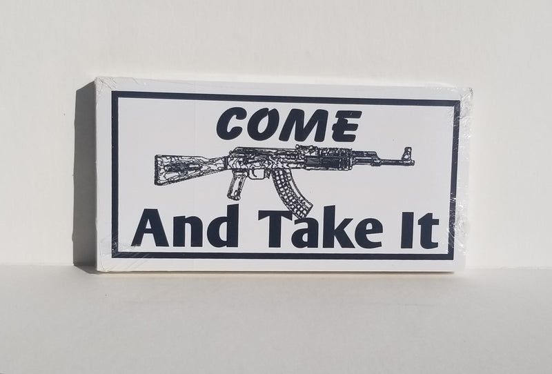 Come And Take It AK Bumper Sticker