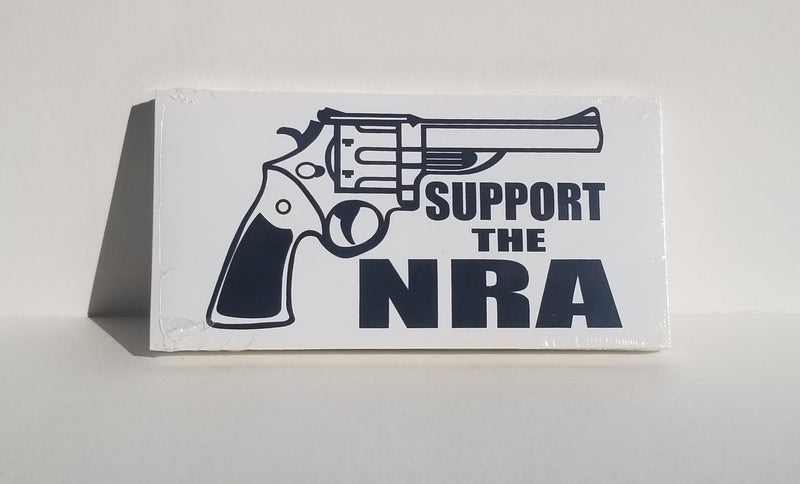 Nra Sticker Support The NRA Revolver Bumper Sticker