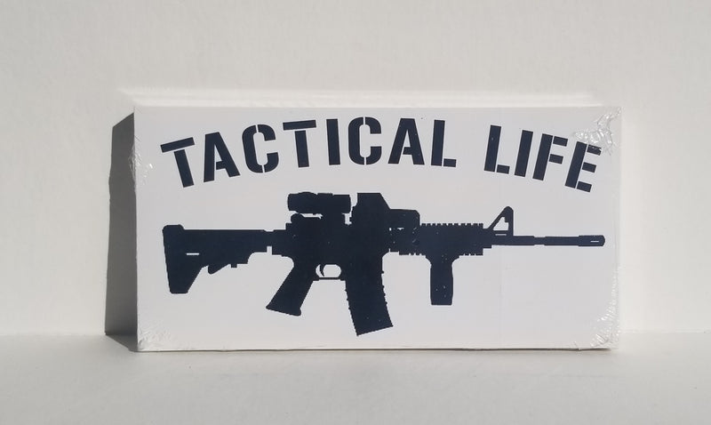 Tactical Life Bumper Sticker