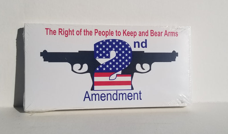 The Right of the People to Keep and Bear Arms 2nd Amendment Bumper Sticker