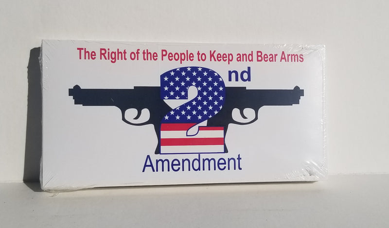 The Right of the People to Keep and Bear Arms 2nd Amendment Bumper Sti