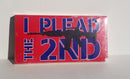 I Plead The 2nd M4 Bumper Sticker