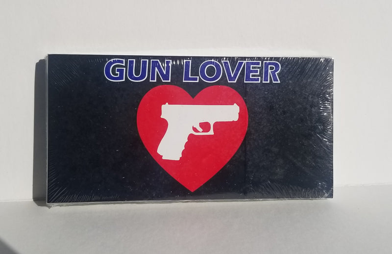 Gun Lover Bumper Sticker