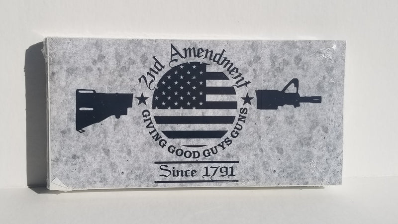 2nd Amendment Giving Good Guys Guns Since 1791 Bumper Sticker