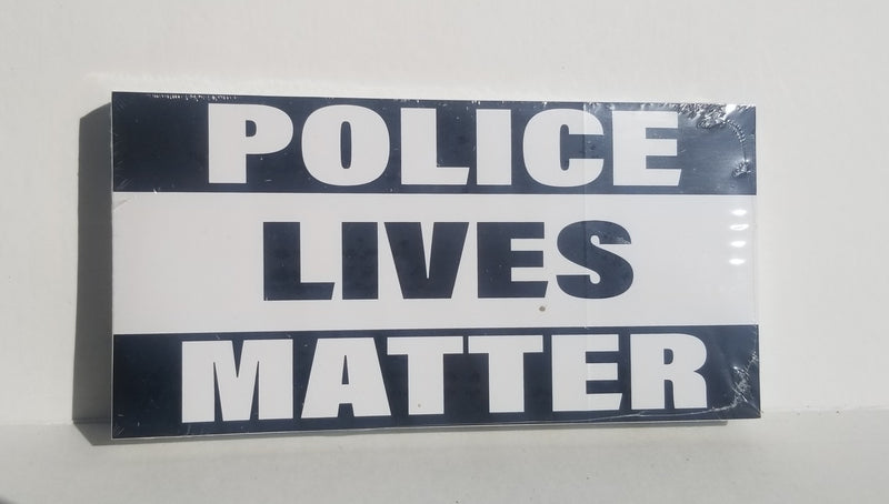 Police Lives Matter Bumper Sticker