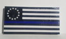 Betsy Ross Police Memorial Bumper Sticker