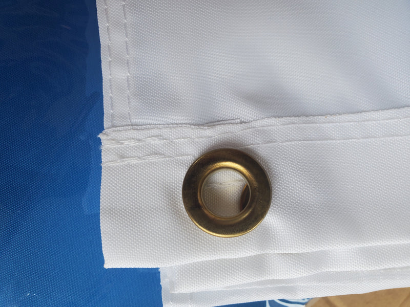 Israel Flag Nylon Government Specification 210D Nylon Brass Grommets 3x5 Feet יִשְׂרָאֵל