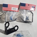 Classroom Stick Flag American Bracket Black Steel 12 Pack