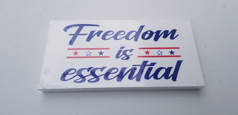 Freedom Is Essential Bumper Sticker