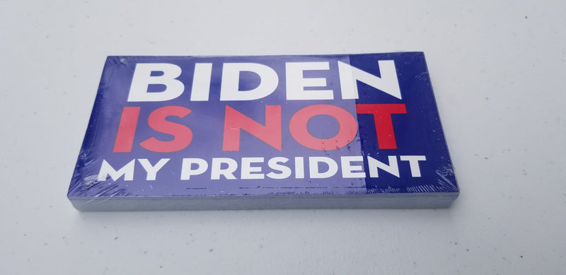 Biden Is Not My President Bumper Sticker Trump Country