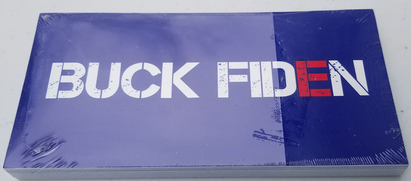 Buck Fiden Bumper Sticker Trump USA