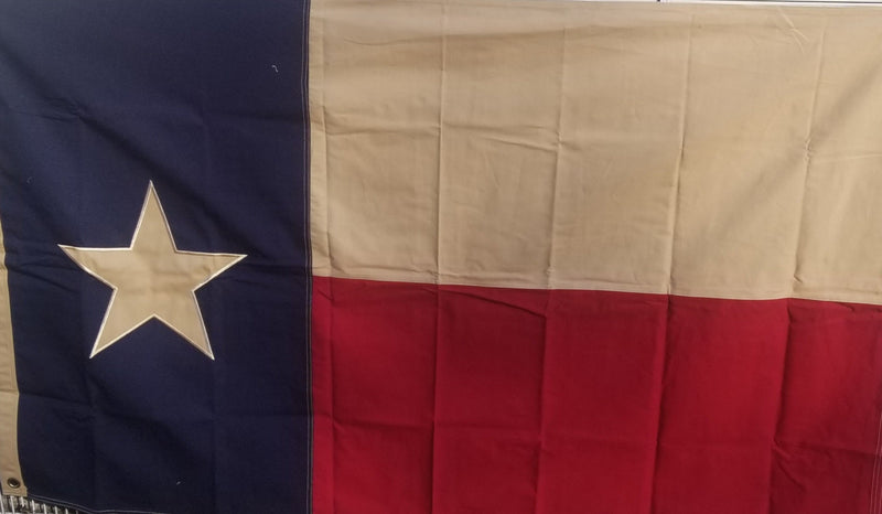 Texas Lone Star Vintage 16x24 Inches Cotton State Flags