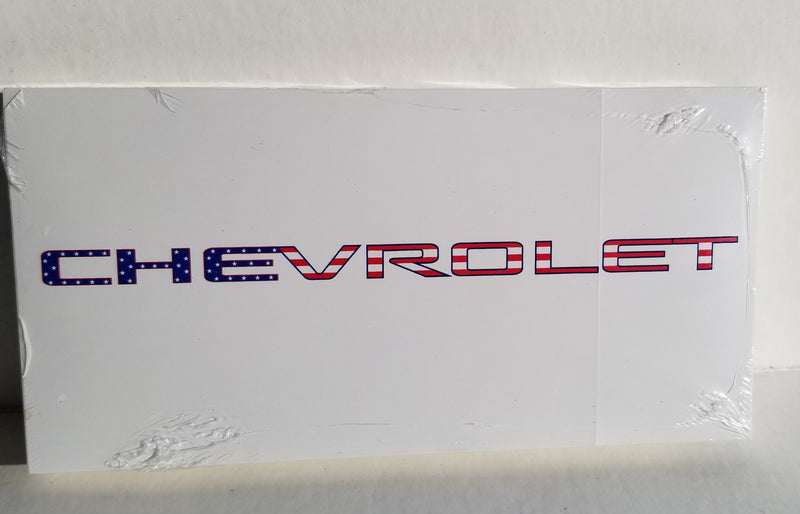 Chevrolet USA Bumper Sticker