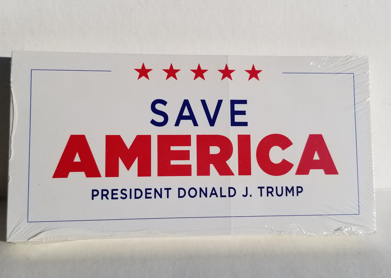 Save America President Donald J Trump Bumper Sticker