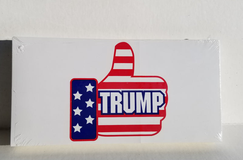 Trump Thumbs Up USA Bumper Sticker