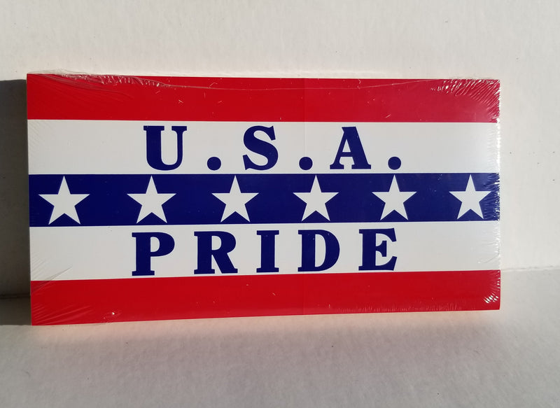 USA Pride Bumper Sticker