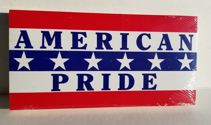 American Pride Bumper Sticker