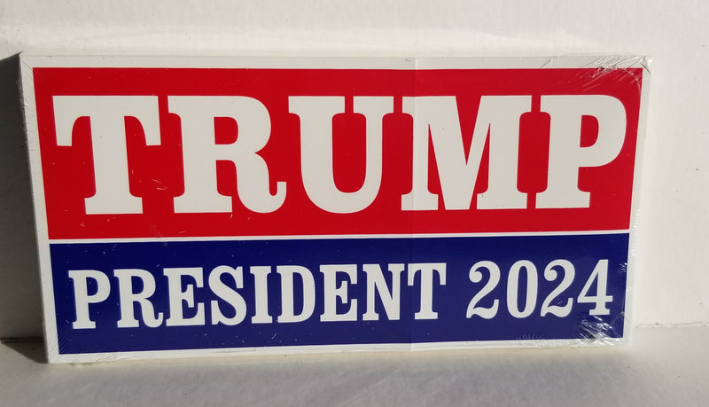 Trump President 2024 Bumper Sticker