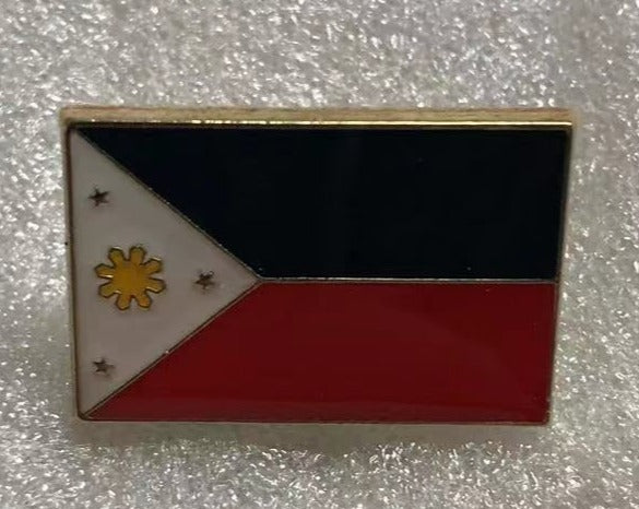 Philippines Rectangle Lapel Pin