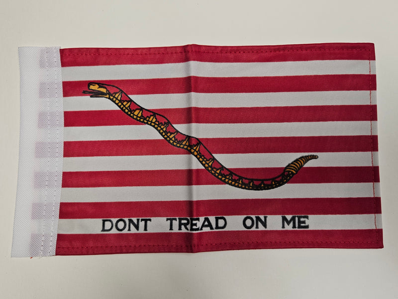 First Navy Jack 6"x9" Motorcycle Flag Double Sided ROUGH TEX® 68D Knit