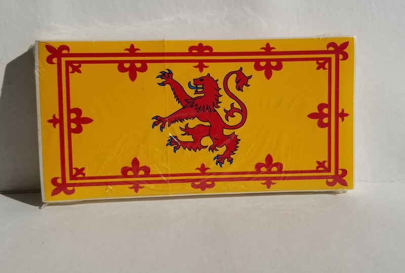 Scotland Lion Royal Flag Bumper Stickers