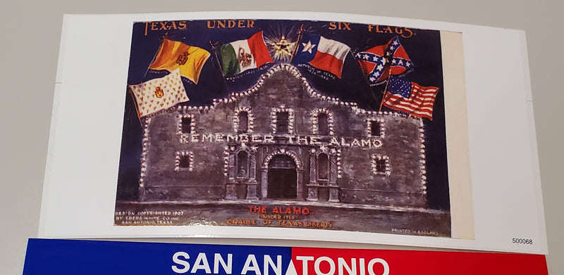 The Alamo San Antonio Texas  Bumper Sticker