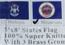 Minnesota 5x8 Feet Knit Nylon Outdoor Heavy Duty Flags