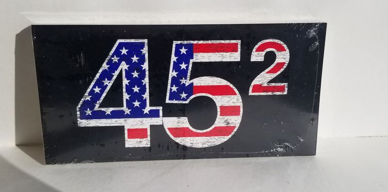 45² USA Bumper Stickers Made in USA